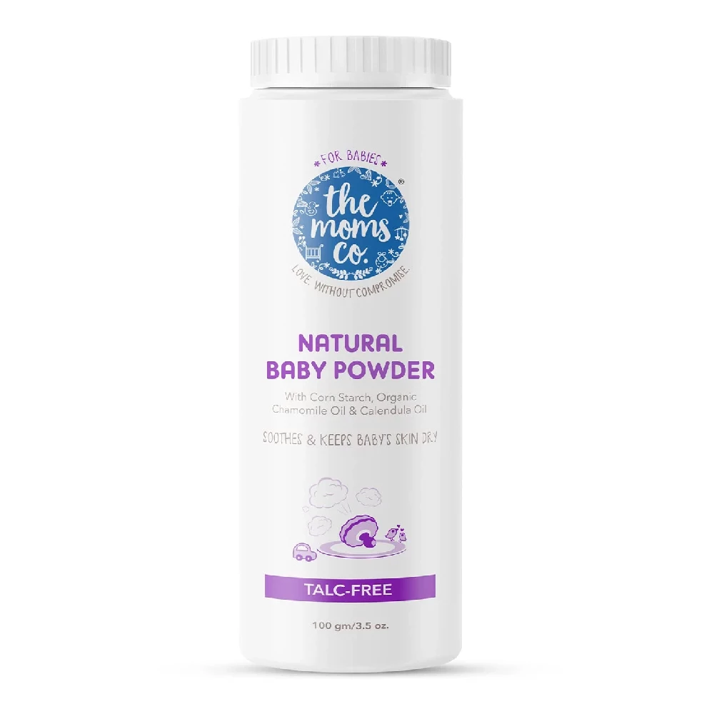 The Moms Co Natural Talc-Free Baby Powder