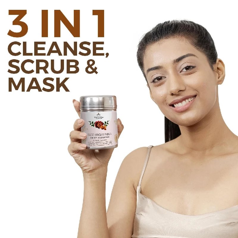 The Tribe Concepts Face Brightening Daily 3-In-1 Cleanser with 100% Chemical Free & Natural - Image 2
