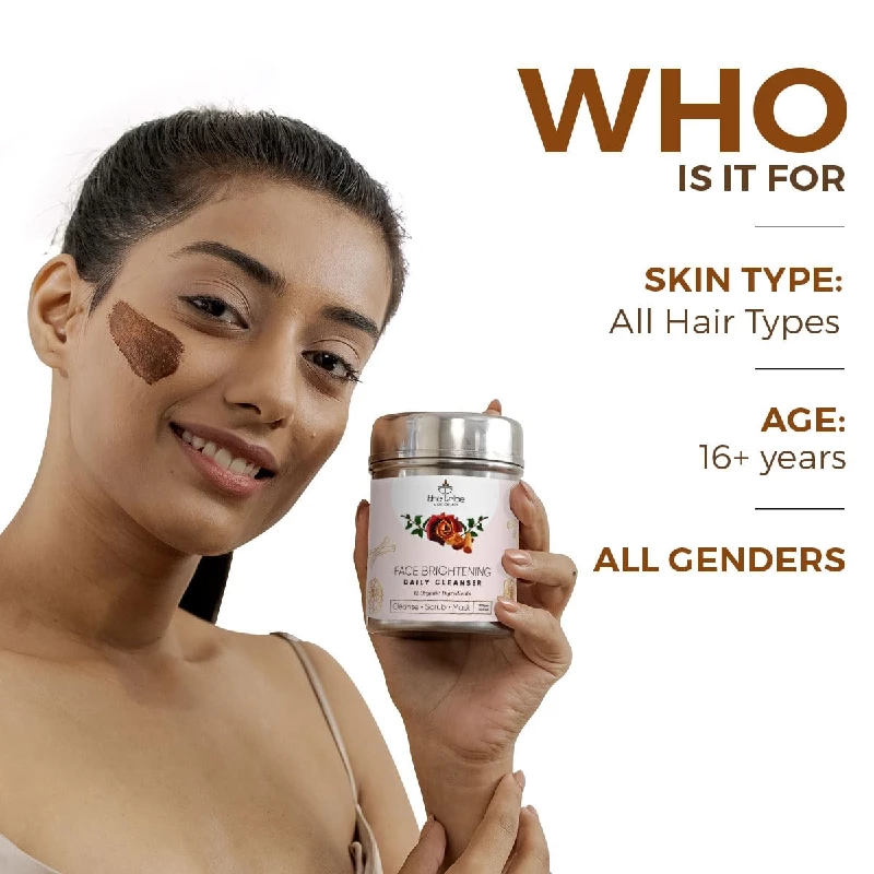 The Tribe Concepts Face Brightening Daily 3-In-1 Cleanser with 100% Chemical Free & Natural - Image 4