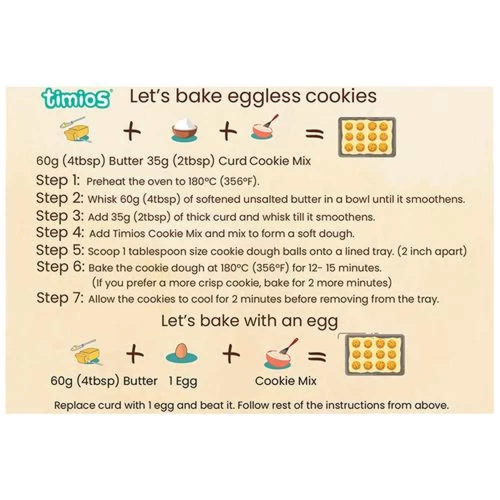 Timios Chocolate Cookie Mix - Made With Multigrain - Image 6