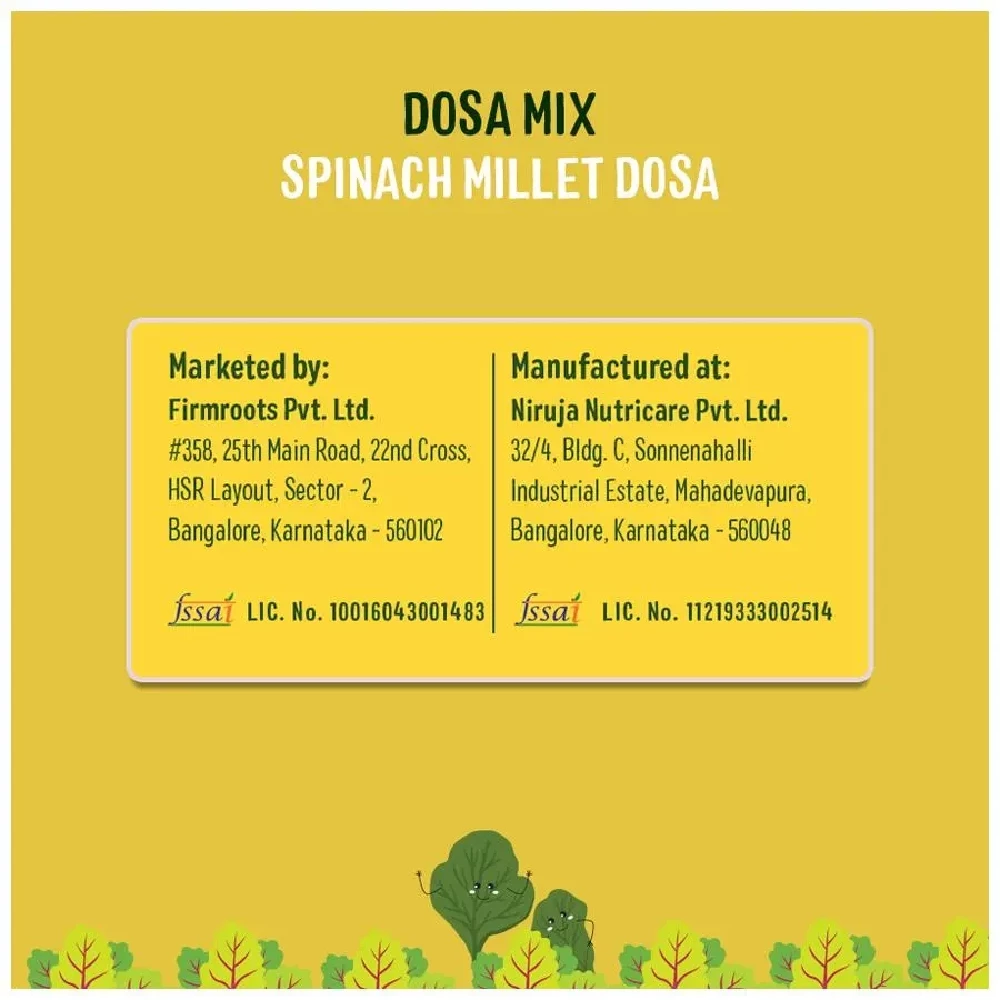 Timios Organic Spinach Millet Dosa Mix - Image 14