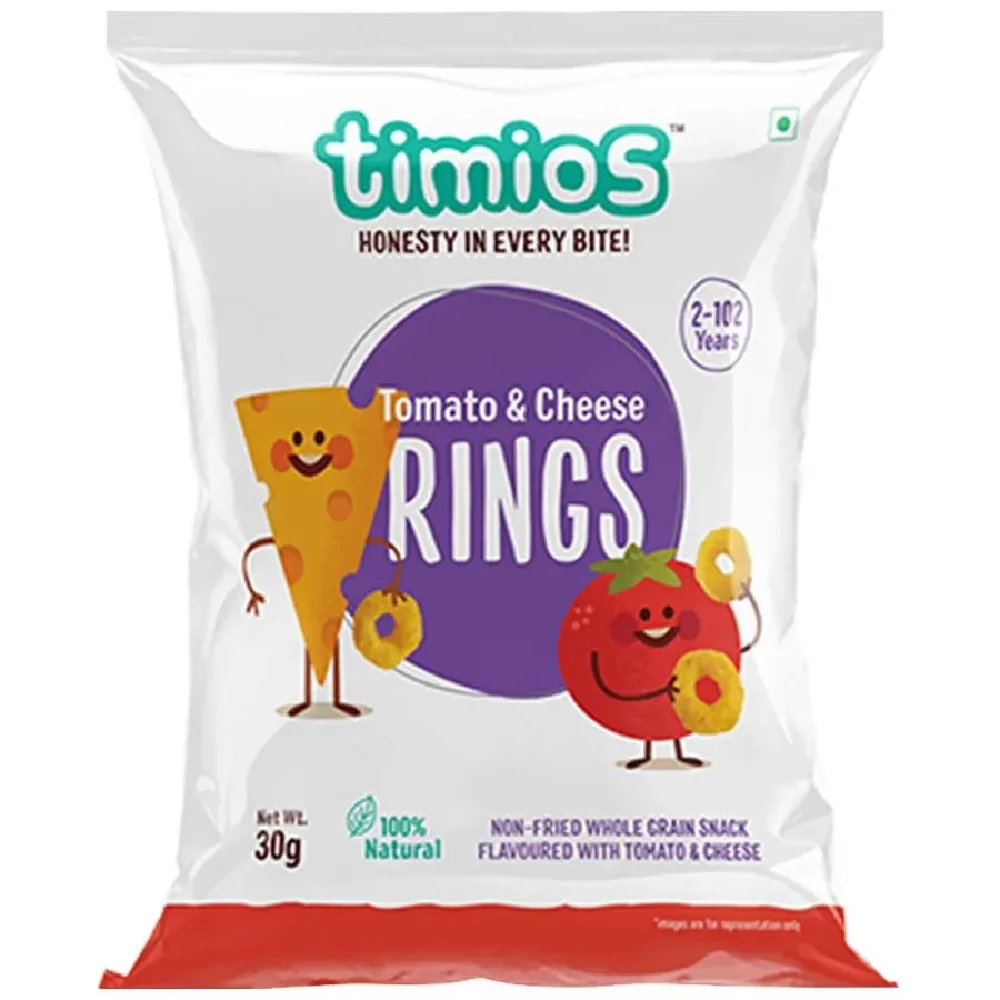 Timios Rings - Tomato & Cheese Timios Rings - Tomato & Cheese--30 g