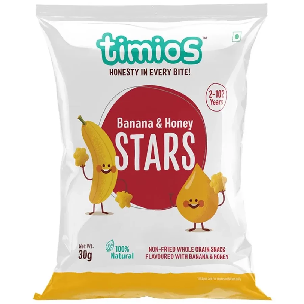 Timios Stars Banana & Honey