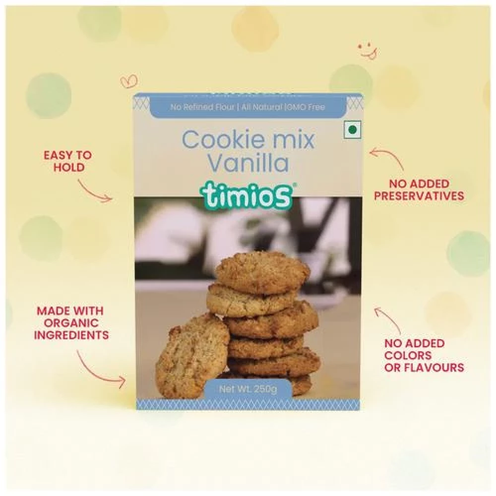 Timios Vanilla Cookie Mix - Made With Multigrain - Image 7