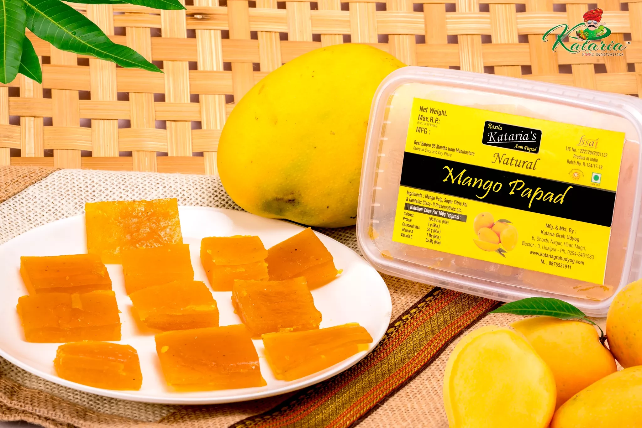 Totapuri Aam Papad Totapuri Aam Papad-Pack Size-250g (Pack of 2)