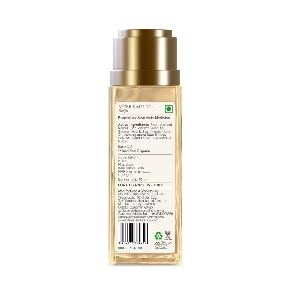 Forest Essentials After Bath Oil Parijat - Image 3