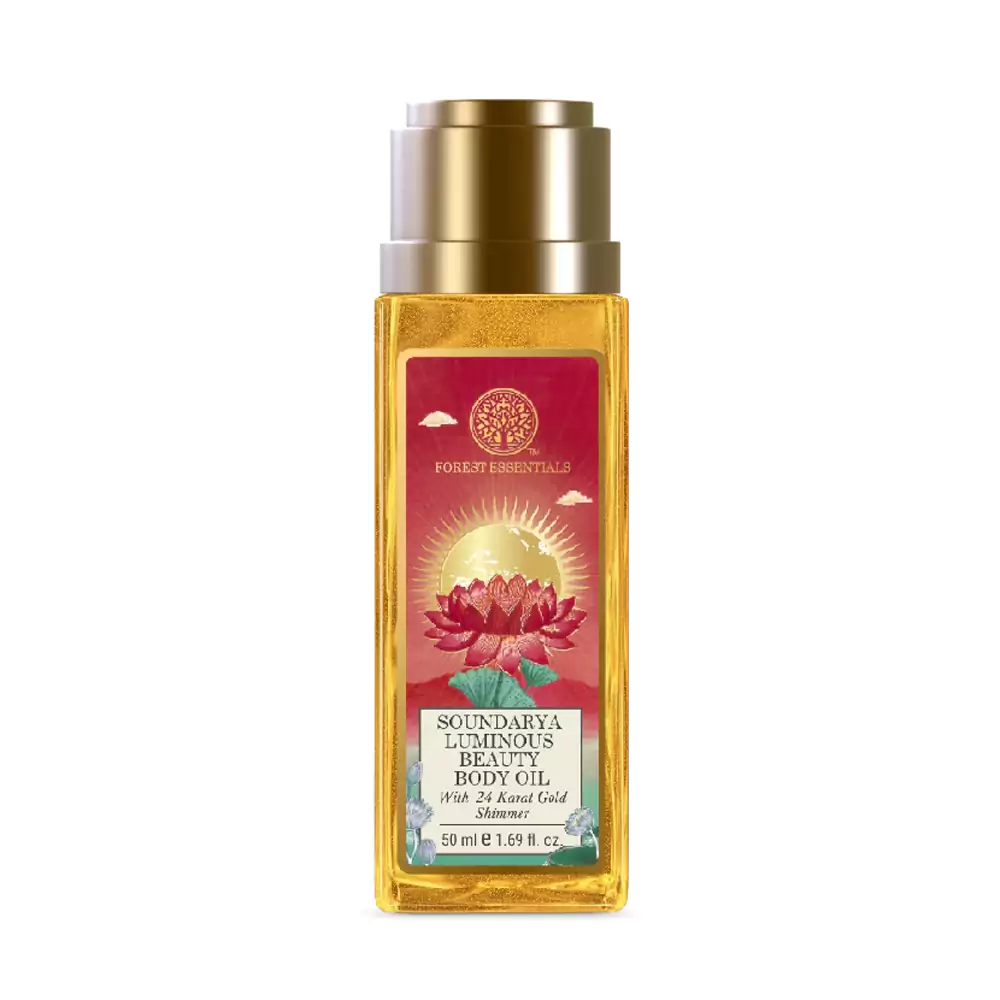 Travel Size Soundarya Luminous Beauty Body Oil - Image 1