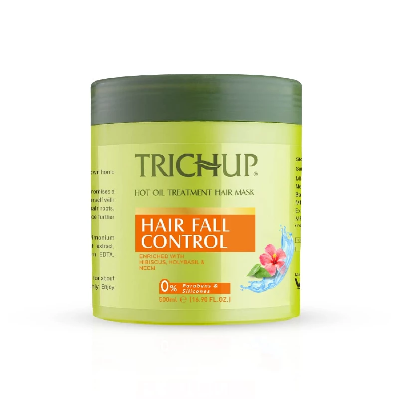 Trichup Hair Fall Control Hot Oil Treatment Hibiscus Hair Mask Trichup Hair Fall Control Hot Oil Treatment Hibiscus Hair Mask-Pack Size-500 ml