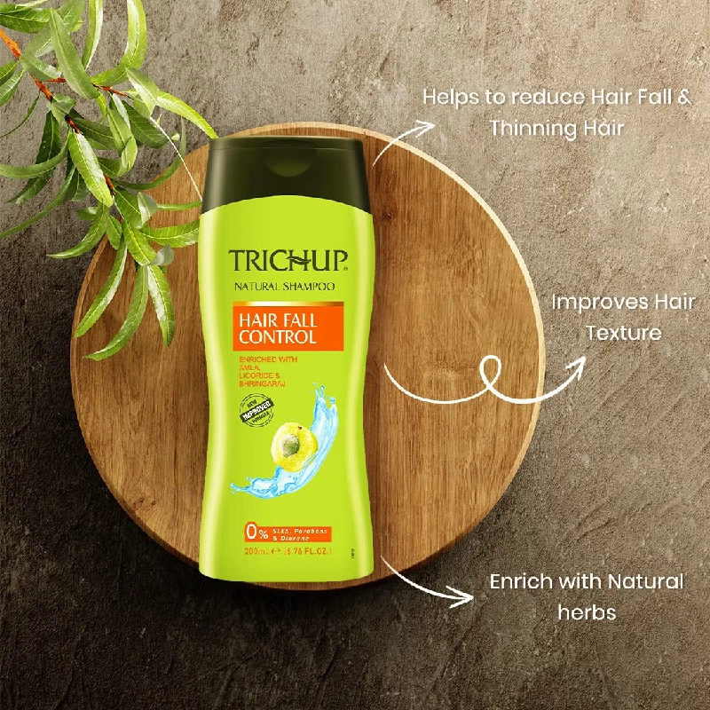 Trichup Hair Fall Control Oil & Shampoo 200 ml - Image 2