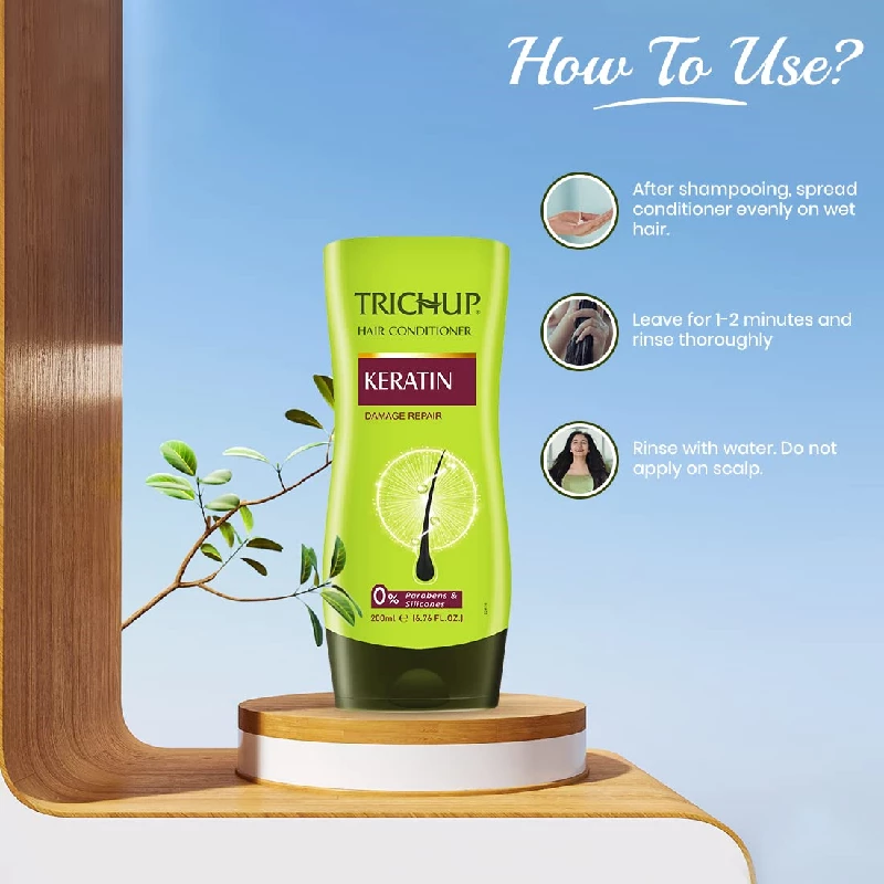Trichup Keratin Lemon Hair Conditioner - Image 2