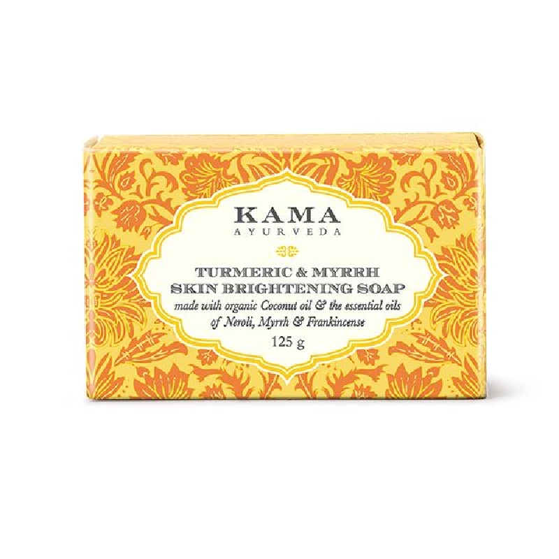 Turmeric & Myrrh Skin Brightening Soap Turmeric & Myrrh Skin Brightening Soap-Pack Size-125 g