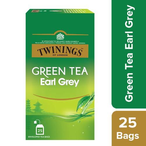 Twinings Green Tea - Earl Grey Twinings Green Tea - Earl Grey--50 g (25 Bags x 2 g each)