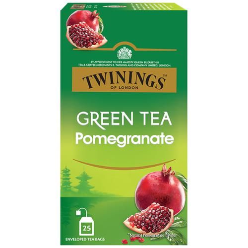 Twinings Green Tea - Pomegranate Twinings Green Tea - Pomegranate--50 g (25 Bags x 2 g each)