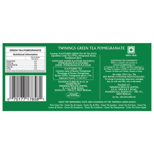 Twinings Green Tea - Pomegranate - Image 2