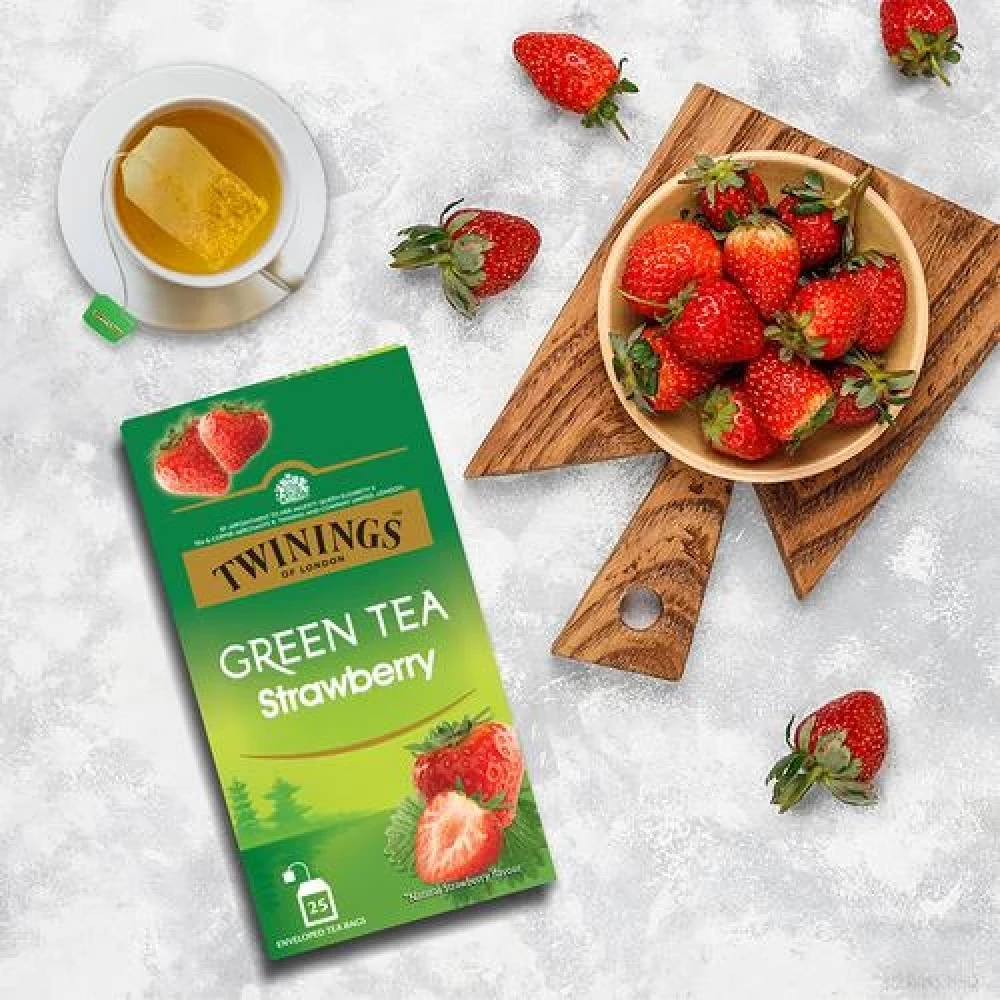 Twinings Green Tea - Strawberry - Image 6