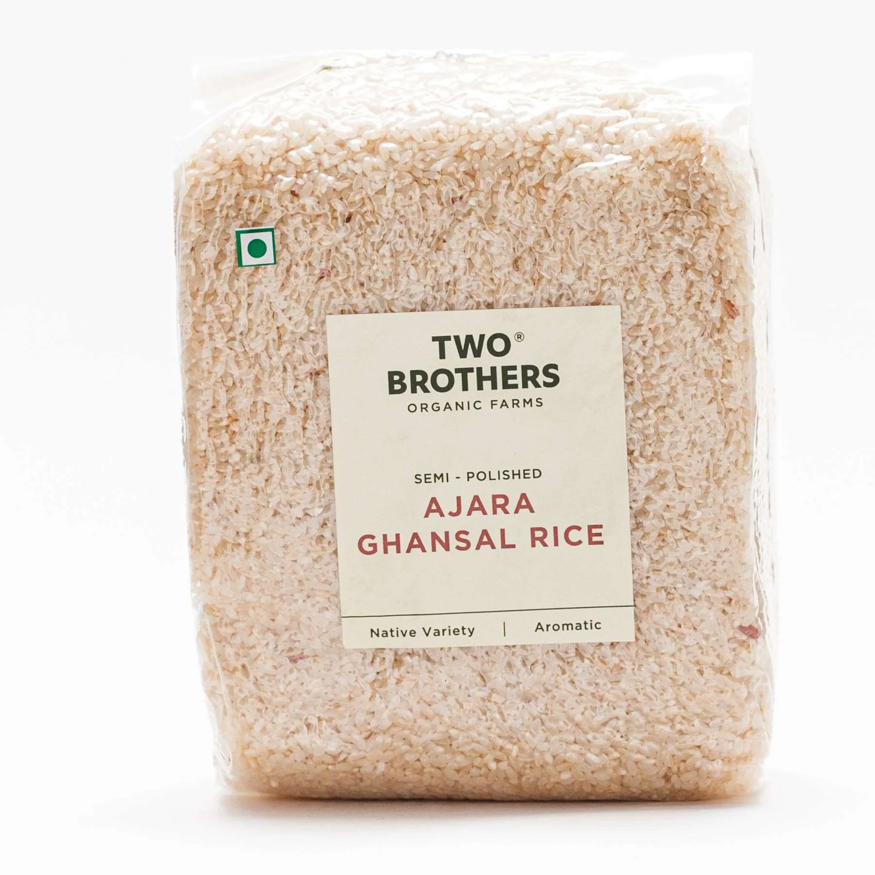 Two Brothers Ajara Ghansal Rice, Semi-Polished - Image 1