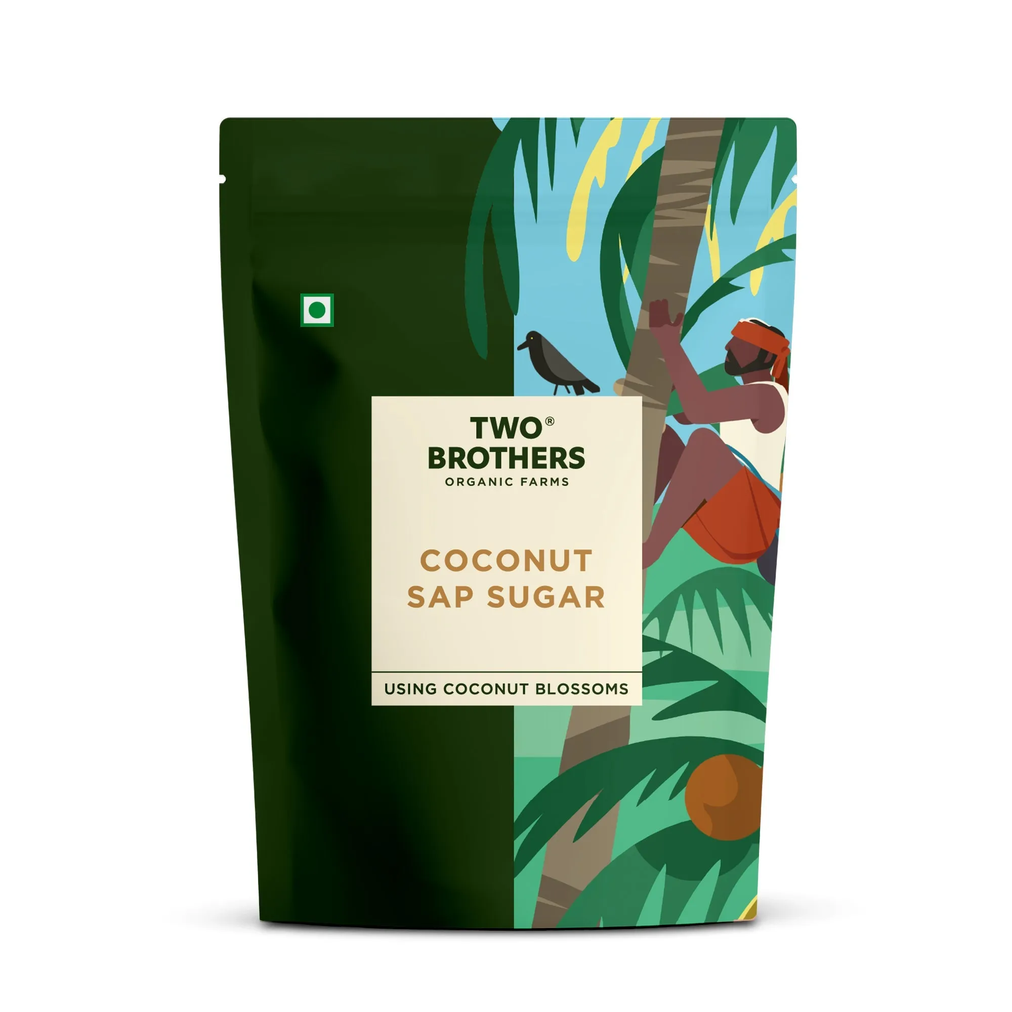 Two Brothers Coconut Sap Sugar Two Brothers Coconut Sap Sugar-Pack Size-300 g