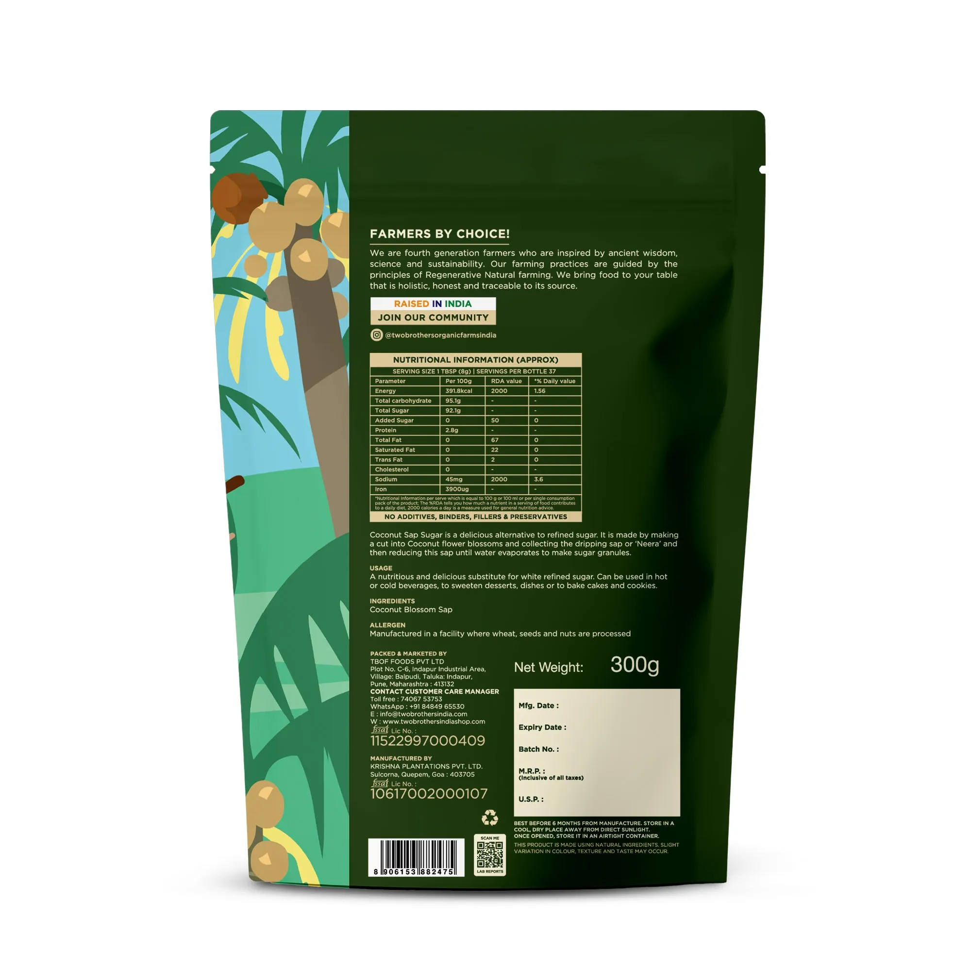 Two Brothers Coconut Sap Sugar - Image 4