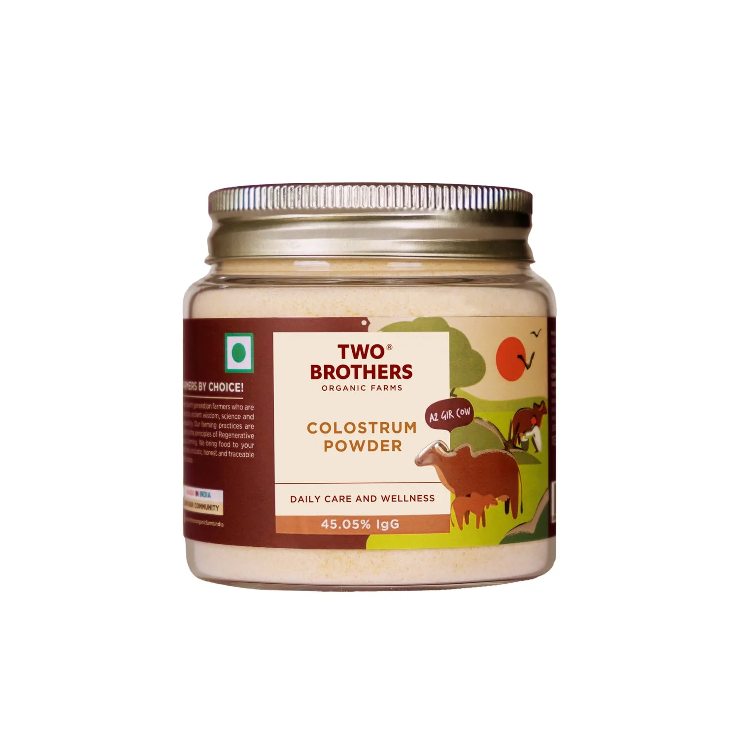 Two Brothers Colostrum Powder, Desi Gir Cow - Image 2