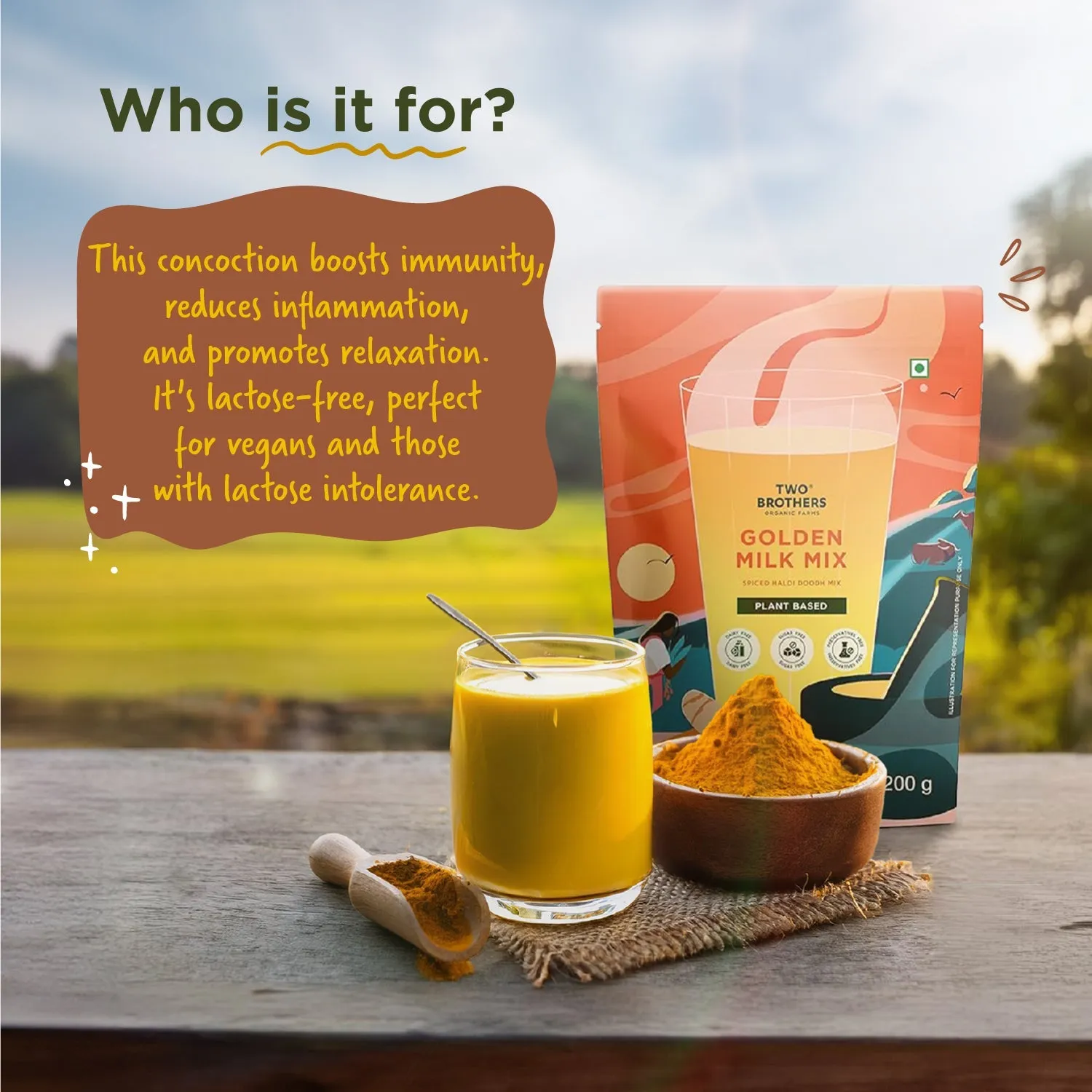 Two Brothers Golden Milk Mix - Image 9