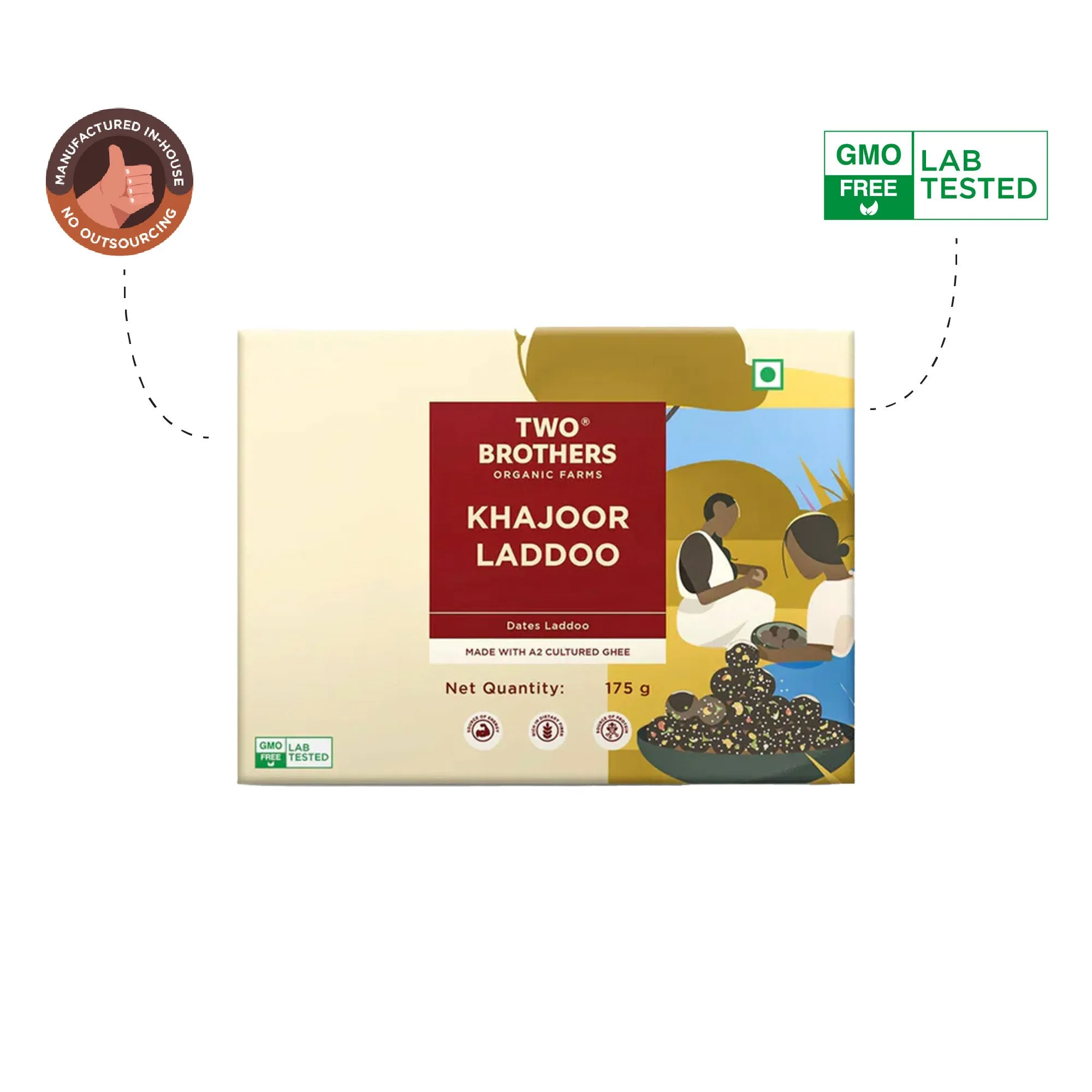 Two Brothers Khajoor Laddoo - Image 2