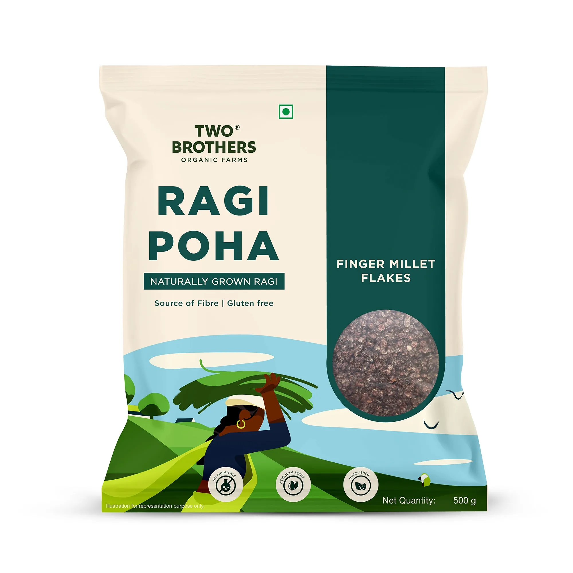 Two Brothers Ragi Poha I Gluten Free - Image 2