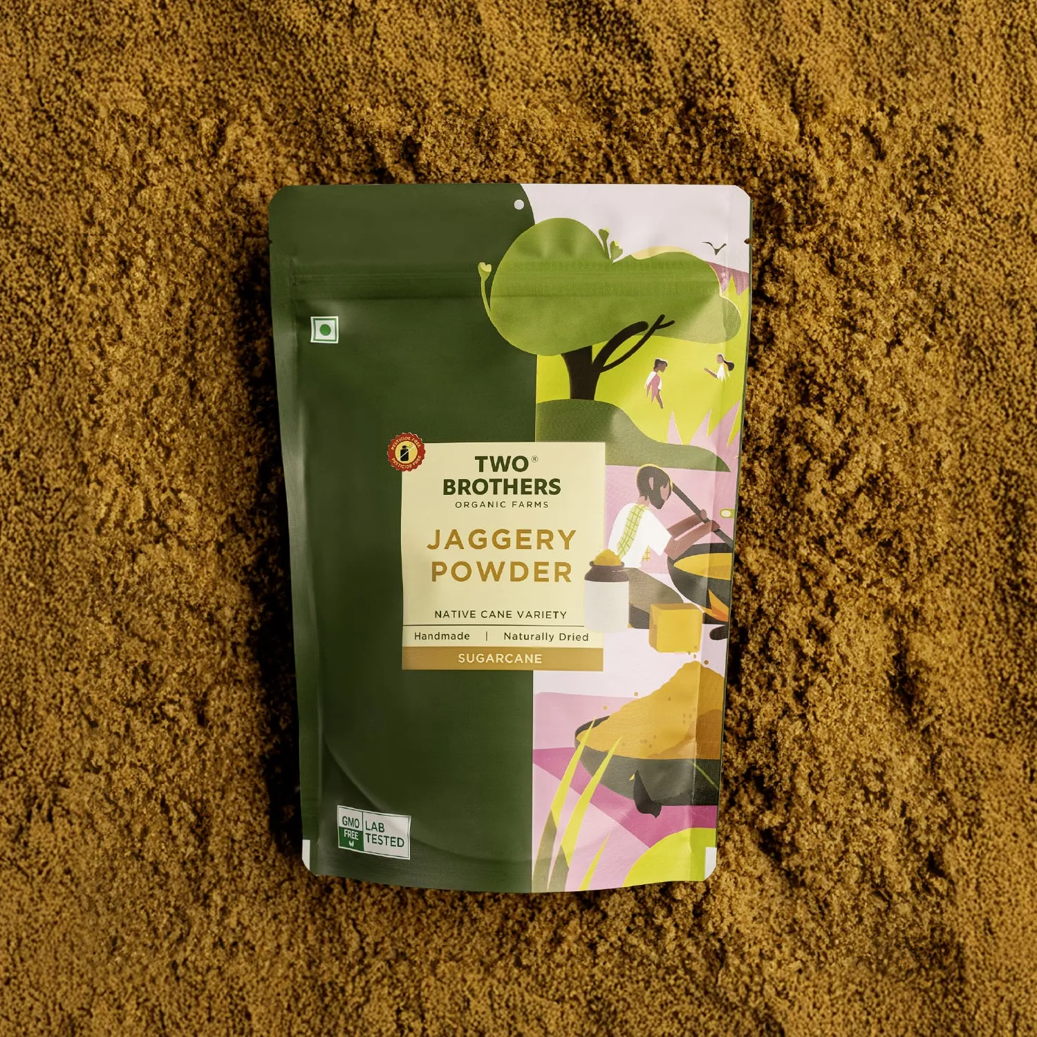 Two Brothers Sugarcane Jaggery, Crushed Granular - Image 13