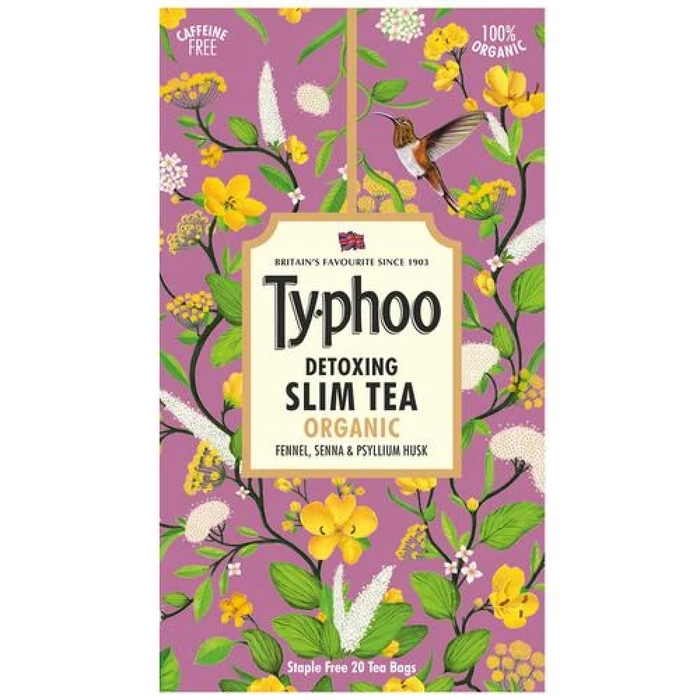 Typhoo Detoxing Organic Slim Tea Typhoo Detoxing Organic Slim Tea--30 g (20 Bags x 1.5 g each)