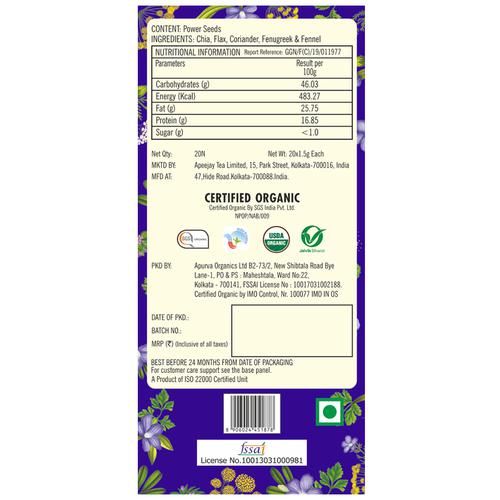 Typhoo Digestive Power Seeds Organic Tea - Image 2