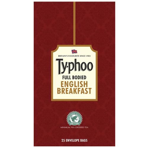 Typhoo English Breakfast Tea Typhoo English Breakfast Tea--50 g (25 Bags x 2 g each)