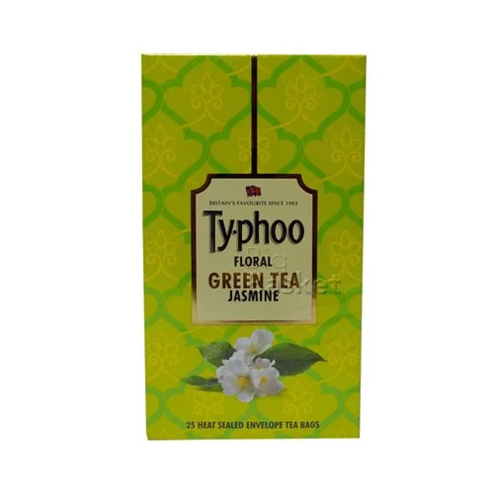 Typhoo Green Tea - Jasmine Typhoo Green Tea - Jasmine--45 g (25 Bags x 1.8 g each)