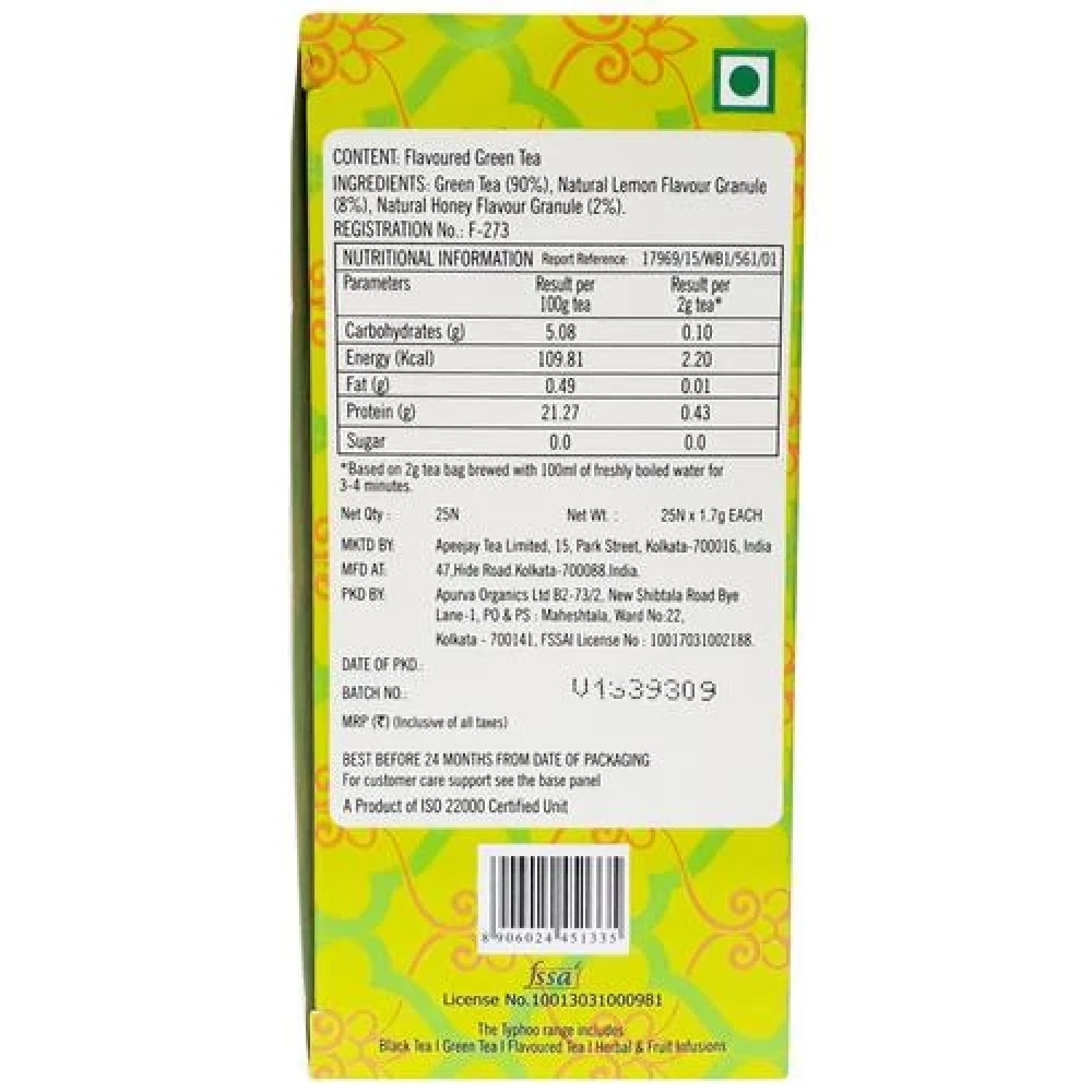 Typhoo Green Tea - Lemon & Honey - Image 2
