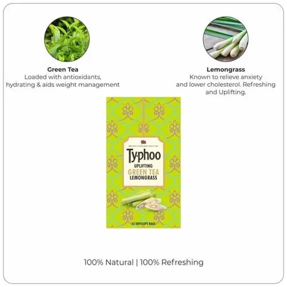 Typhoo Green Tea - Lemon Grass - Image 7