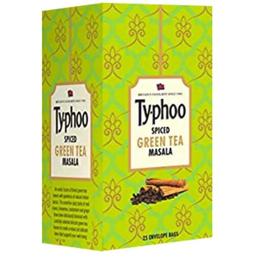 Typhoo Green Tea - Masala Chai Typhoo Green Tea - Masala Chai--50 g (25 Bags x 2 g each)
