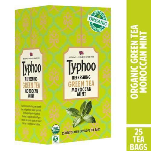 Typhoo Green Tea - Moroccan Mint Typhoo Green Tea - Moroccan Mint--50 g (25 Bags x 1.7 g each)