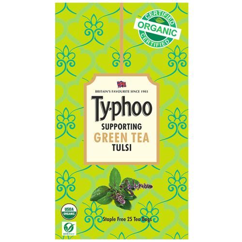 Typhoo Green Tea - Tulsi Typhoo Green Tea - Tulsi--45 g (25 Bags x 1.8 g each)