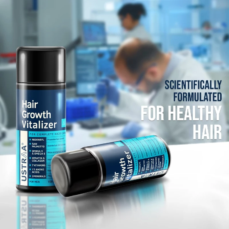 USTRAA Hair Growth Vitalizer Clinically Tested Hair Oil - Image 3