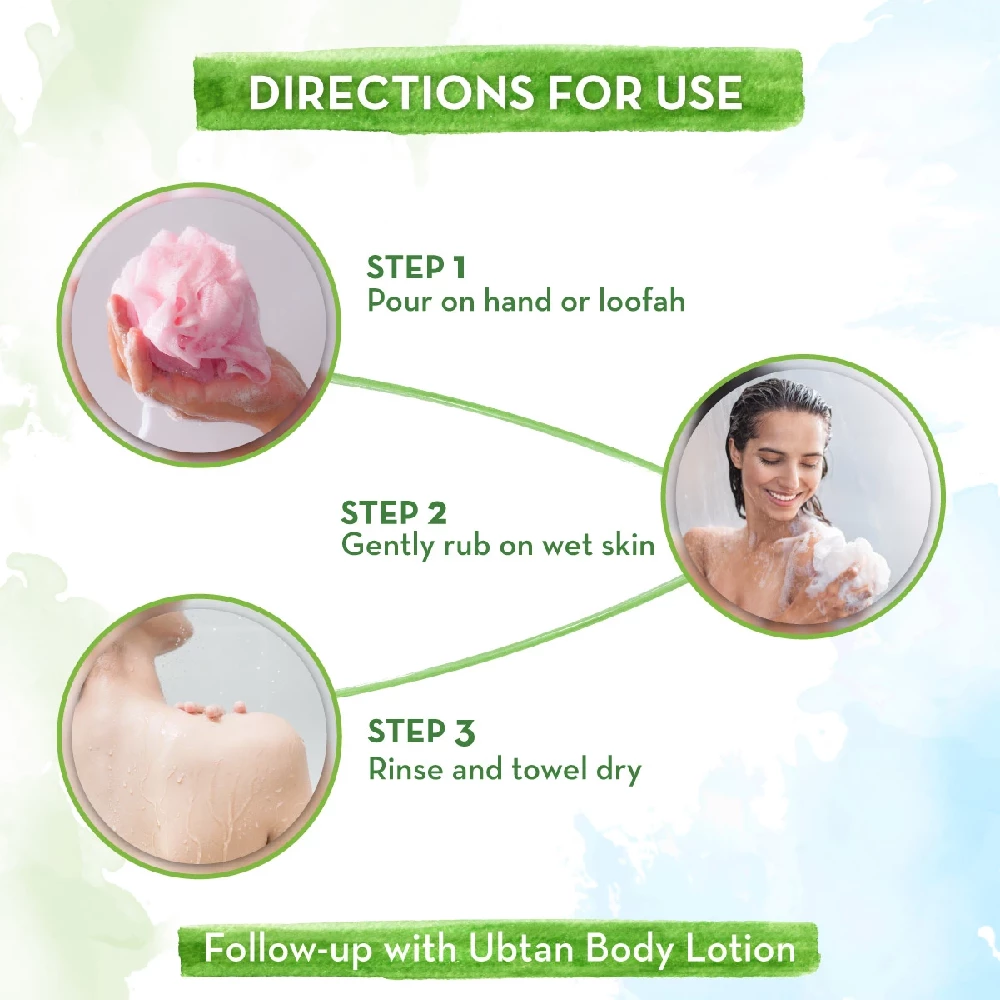 Ubtan Body Wash With Turmeric and Saffron for Glowing Skin - Image 5