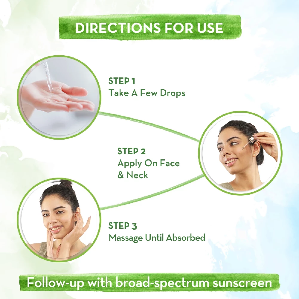 Ubtan Face Serum with Turmeric & Saffron for Skin Brightening - Image 3