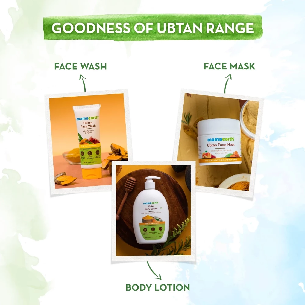 Ubtan Face Wash with Turmeric & Saffron for Tan Removal - Image 7