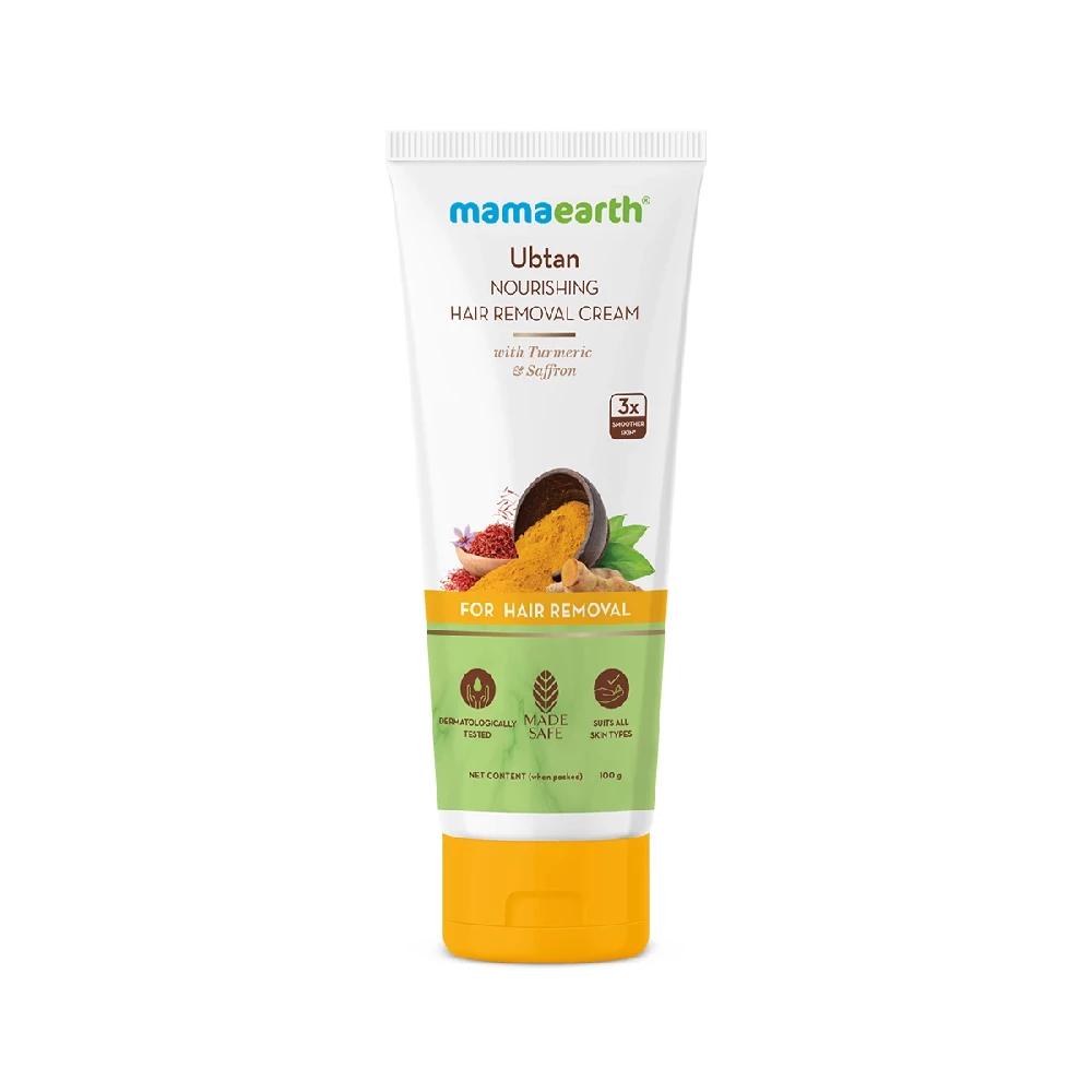 Ubtan Nourishing Hair Removal Cream With Turmeric & Saffron for Hair Removal - Image 10
