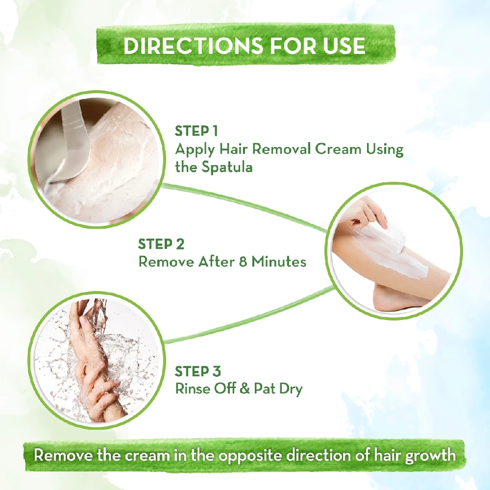 Ubtan Nourishing Hair Removal Cream With Turmeric & Saffron for Hair Removal - Image 4