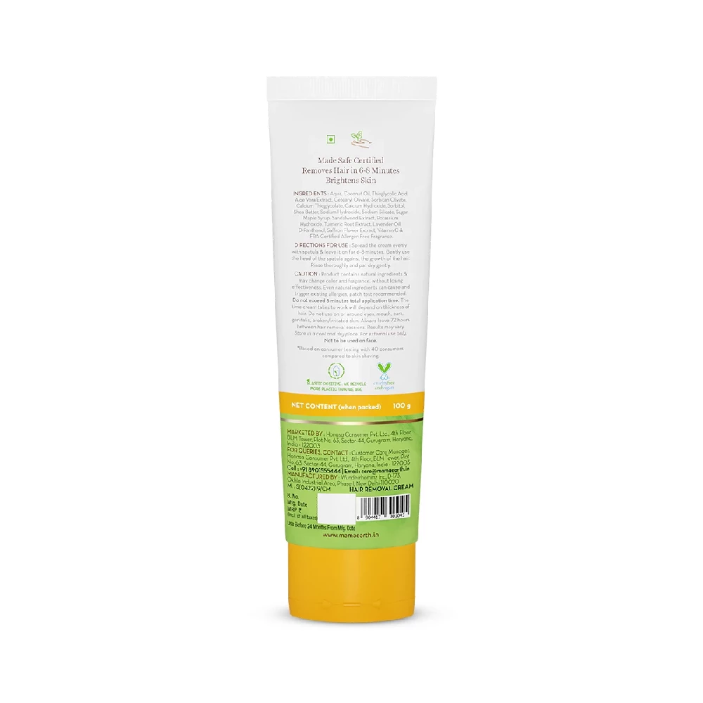 Ubtan Nourishing Hair Removal Cream With Turmeric & Saffron for Hair Removal - Image 9