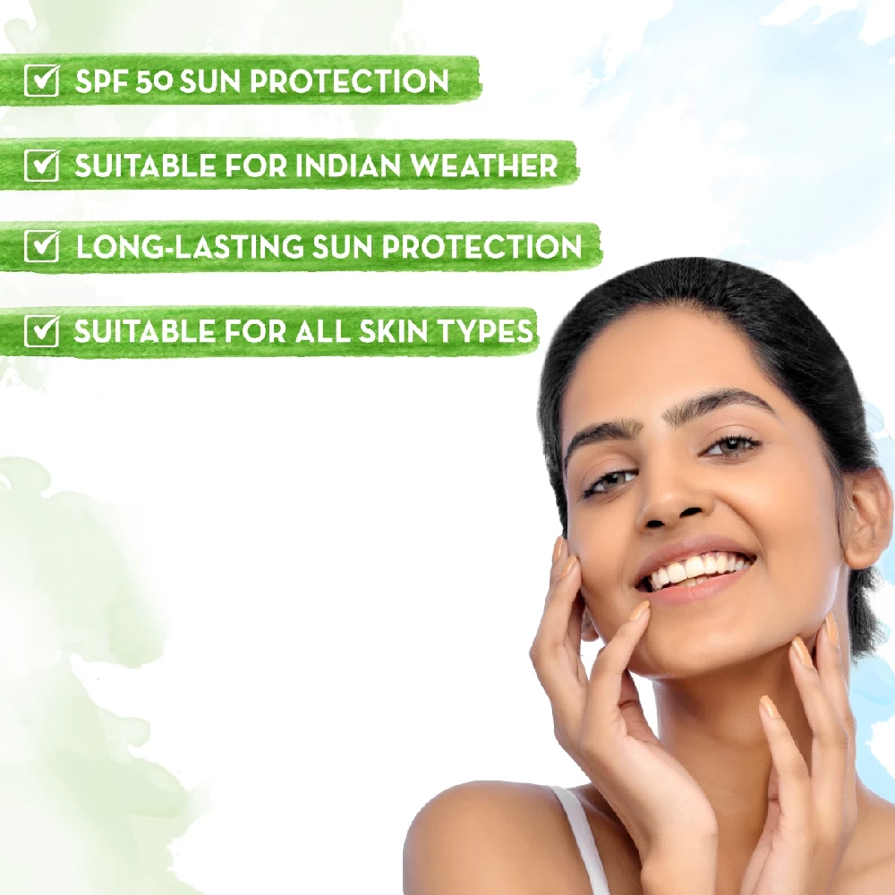 Ultra Light Indian Sunscreen with Carrot Seed, Turmeric and SPF 50 PA+++ - Image 4