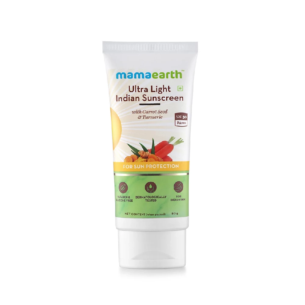 Ultra Light Indian Sunscreen with Carrot Seed, Turmeric and SPF 50 PA+++ - Image 10