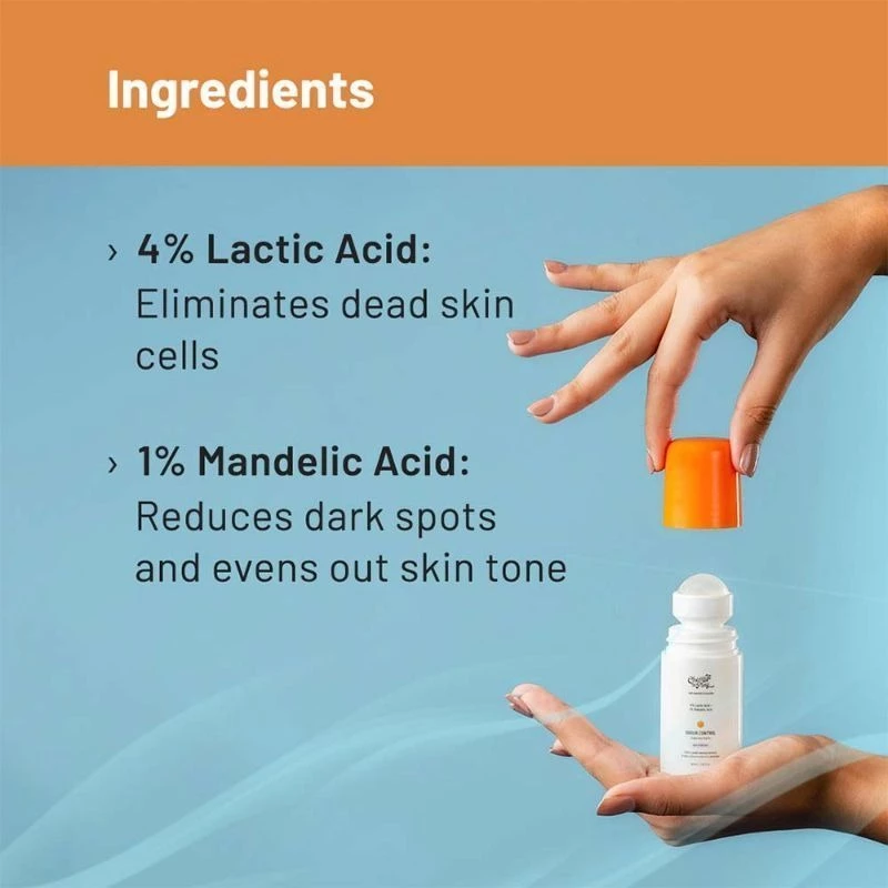 Chemist at Play Underarm Roll On Lactic Acid for Dark & Pigmented Skin - Image 3