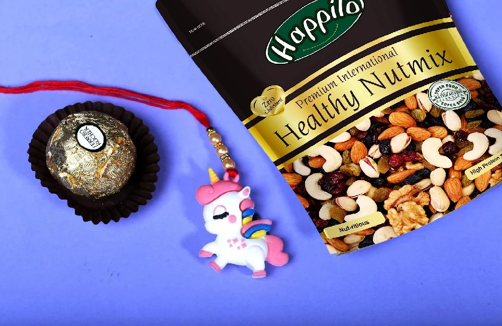 Unicorn Rakhi for Kids - Image 1