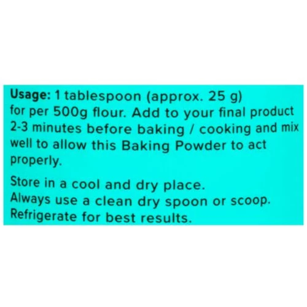Urban Platter Double Acting Baking Powder - Aluminum-Free - Image 4