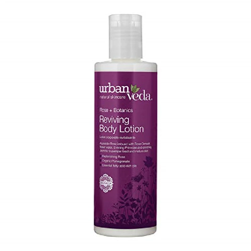 Urban Veda Natural Skin Care Reviving Rose Body Lotion