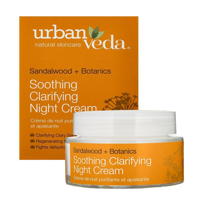 Urban Veda Soothing Sandalwood Clarifying Night Cream Urban Veda Soothing Sandalwood Clarifying Night Cream-Pack Size-50 ml